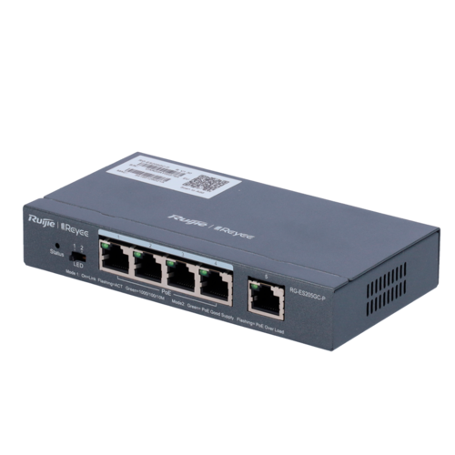 Reyee Rg-Es205Gc-P Reyee - Switch 5 Puertos Poe 802.3 10/100/1000
