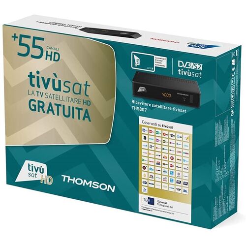 THS807 Receptor Tivúsat + tarjeta